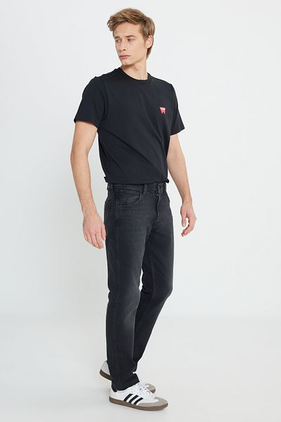 WRANGLER Greeansboro Men's Jeans - Low Waist, Dark Gir, Cotton Flexible Jeans