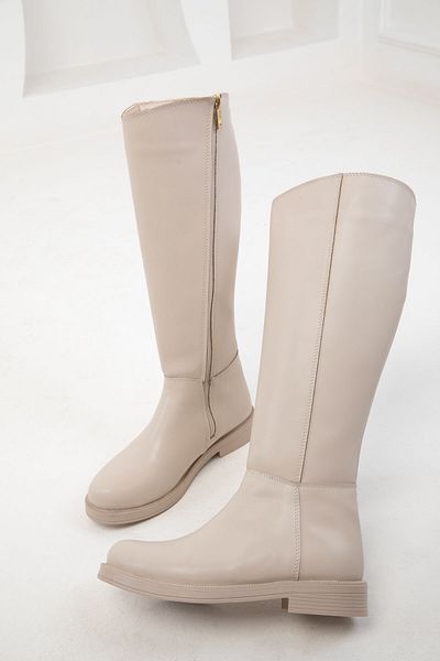 SOHO Beige Damenstiefel 17515