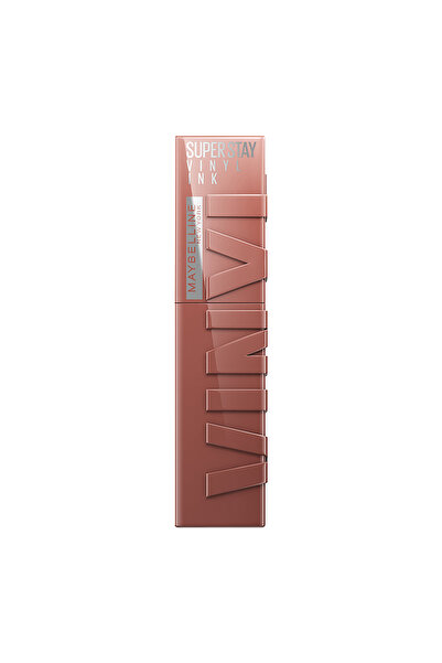 Maybelline New York Super Stay Vinyl Ink Nudes Longwear Transfer Proof Gloss ...