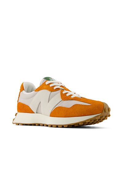 New Balance 327 Klassischer orangefarbener Sneaker