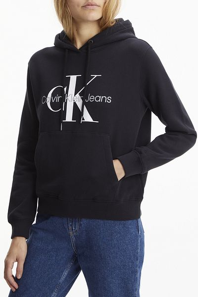 Calvin Klein Černá dámská mikina s kapucí J20j219141beh