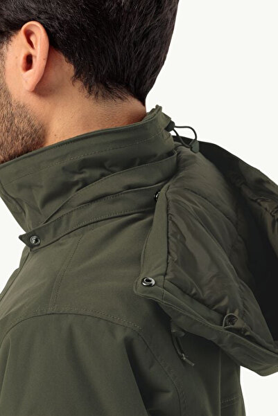 Jack Wolfskin Ανδρικό Parka Glacier Canyon- 1107674 ism