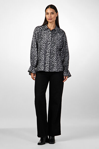 YAS. Koszula z Rękawem - Fem Wov Vle85/Nyl15