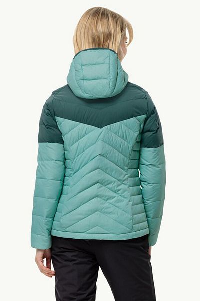 Jack Wolfskin Tundra Daunen-Kapuzenpullover für Damen, mit Daunen gefüllter Outdoor-Mantel 1206642