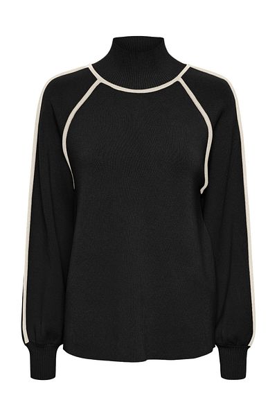 YAS. Damen-Sweatshirt mit Pullover-Stickerei – VI75/NYL25