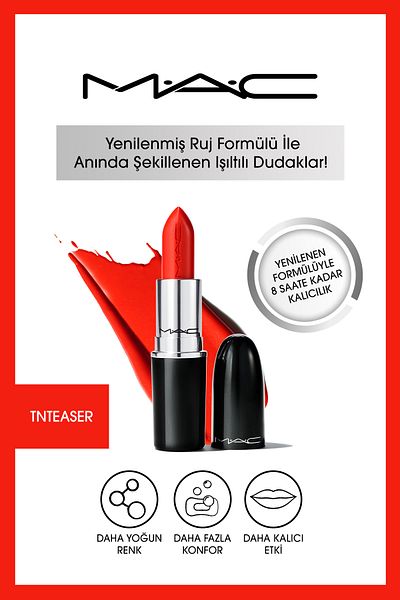 M.A.C Lustreglass Sheer-shine Lipstick-tnteaser-773602609956