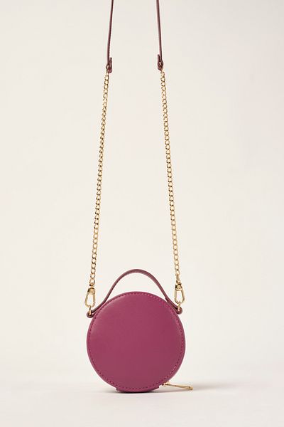 Ted Baker Purple strap cross round small bag 8267
