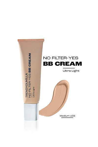 Trendyolmilla Beauty Ultraleichte, natürliche und glänzende BB-Creme – LSF 15, Medium-103 TKZAW25LJ00000