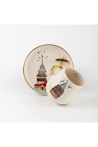 BSK Istanbul Series Ceramics Handmade Coffee Cup