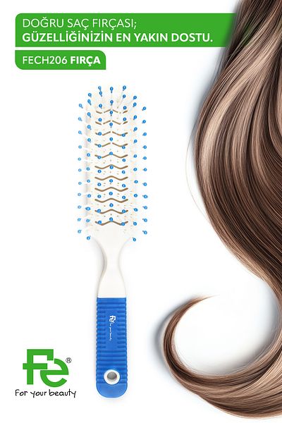 Fe In Style Thin Ultra Brush 206