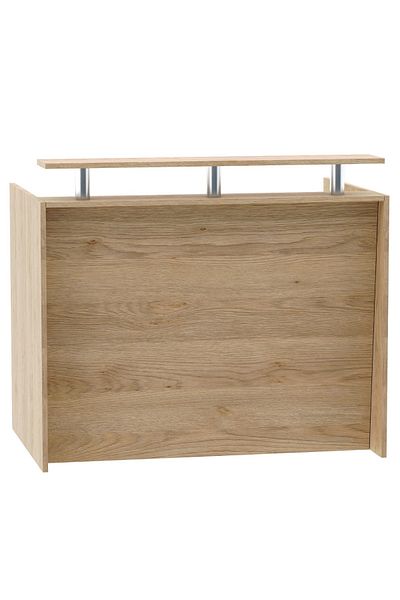 Mahmayi R06 Sand Gladstone Office Reception Desk - 120cm