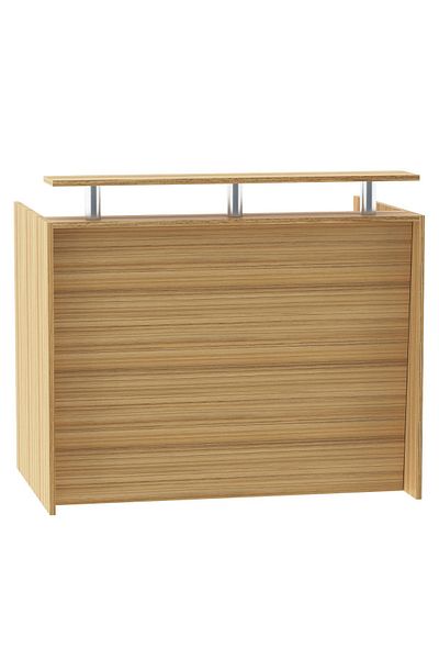 Mahmayi Coco Bolo R06 Light Brown Office Reception Desk - 120cm