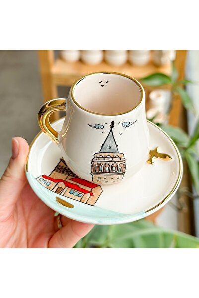 BSK Istanbul Series Ceramics Handmade Coffee Cup