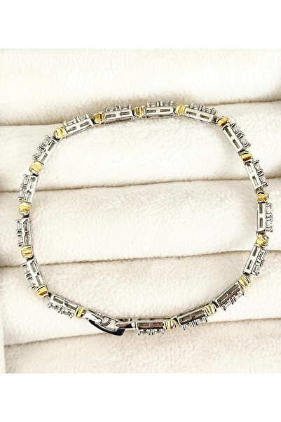 Çelik Arya jewelry 316L kararmaz Çelik ithal kadın zirkon taşlı bileklik