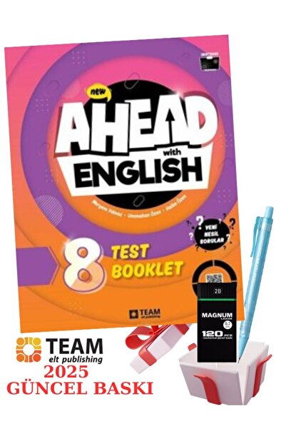 TEAM ELT PUBLISHING Ahead with English 8 Test Booklet + Faber Eğitim Seti