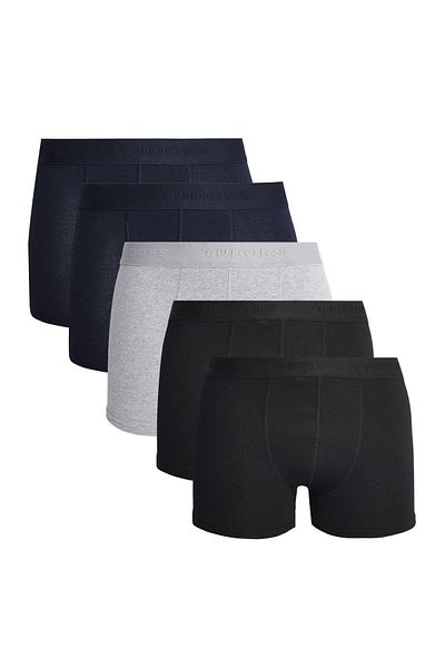 Tudors Ανδρικό 5 Pack Cotton Lycra Flexible Fabric Boxer
