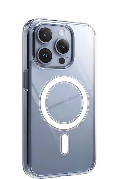 EVAX (حافظة ميكا صلبة) حافظة هاتف iPhone 13 Pro متوافقة مع ميكا صلبة شفافة غير صفراء Magsafe Slim Fit
