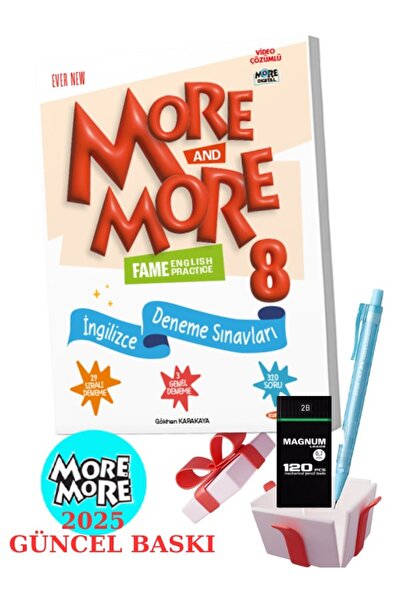 Team Elt Publishing 8. Sınıf More And More Selfie Test Deneme Sınavları+ Fabe...