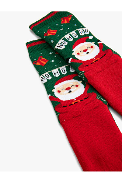 Koton Towel Christmas Stocking Patterned