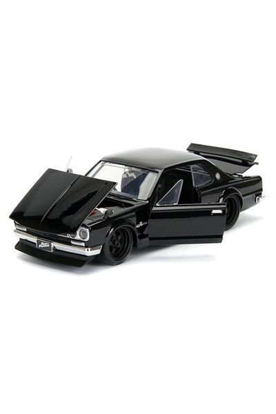 TOYFEST سيارة جادا 1/24 فاست آند فيوريوس 1971 نيسان سكاي لاين قابلة للجمع