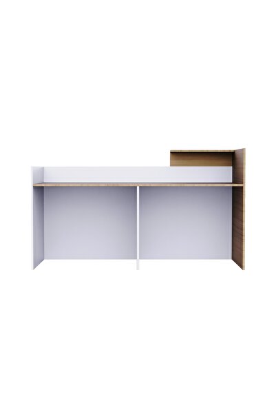 Mahmayi White-Coco Bolo RD-2 Reception Desk 180 cm