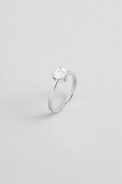 So CHIC... Isabella 18 Ayar Beyaz Altın Kaplama Gümüş Yüzük