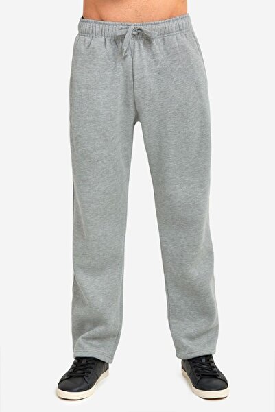 Kıvırcıkyoga Gray Loose Legs Unisex Sweatpants