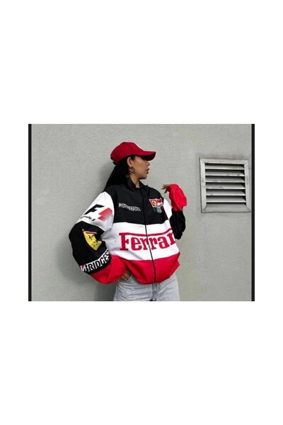 Miss fashion Dijital Baskı Yağmurluk