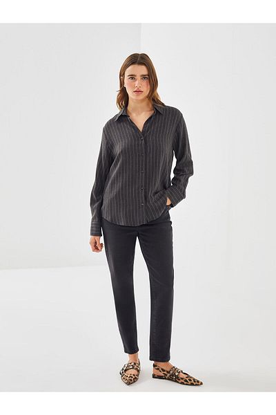 LC Waikiki Lcwk Striped Women's Shirt
