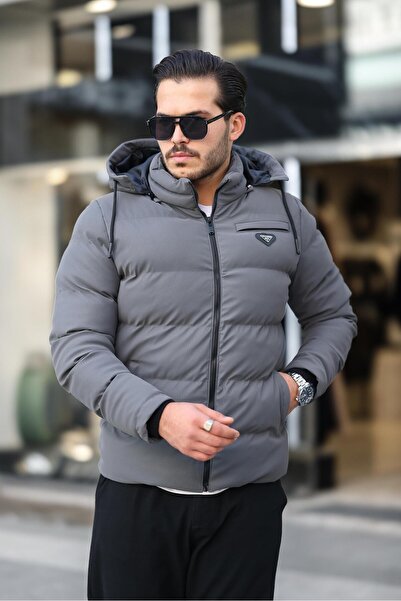 Stilkombin Armalı Karbon Deri Mont Kapüşonlu PLDP 2959