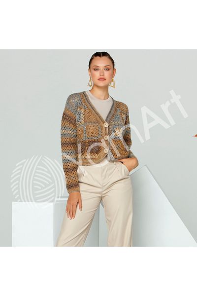 Yarnart Φόρεμα Ambiance 159 Model Knitted Rope Marbled