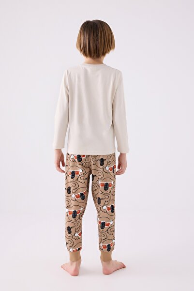 Rolypoly Boy's Pajama Set - Single Jersey Woven