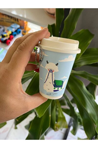 EyER Shoping Çeşitli Figürlü Kahve Kutusu Şeklinde Anahtarlıklı Islak Mendil ...