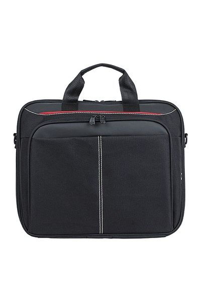 PLC Plm 15.6'' Black Notebook Bag with Number 34