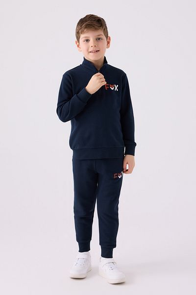 Rolypoly Boy's Tracksuit Set - Three Thread Woven