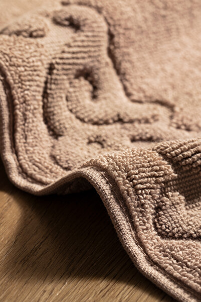 Madame Coco Orlena 100% бавовняний килимок для ніг - Візон - 50x70 см