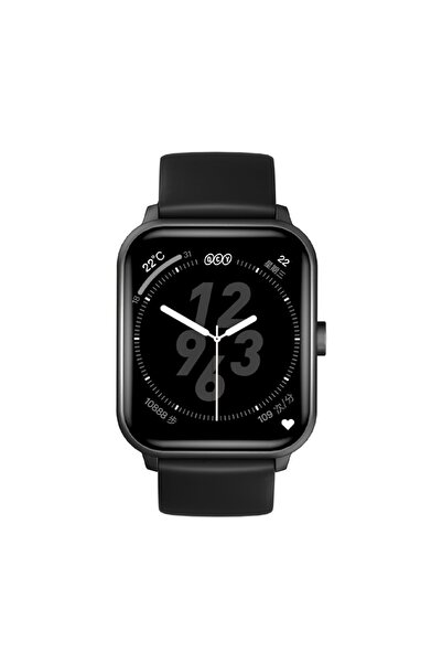 QCY GTS Akıllı Saat 1.85”HD Ekran ( Sesli Görüşme )  Siyah
