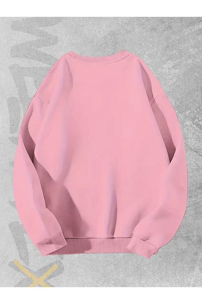 WEARTEX You Got This! Printed Oversize Crew Neck Sweatshirt Hoodie