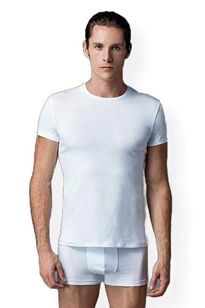 Eros Ανδρικό μπλουζάκι American Collar 4 τεμαχίων, 95% βαμβάκι 5% Lycra