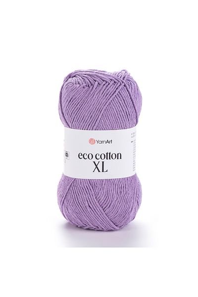 Yarnart Eco Cotton Xl - Πλεκτό Χέρι Νήμα Λιλά-771