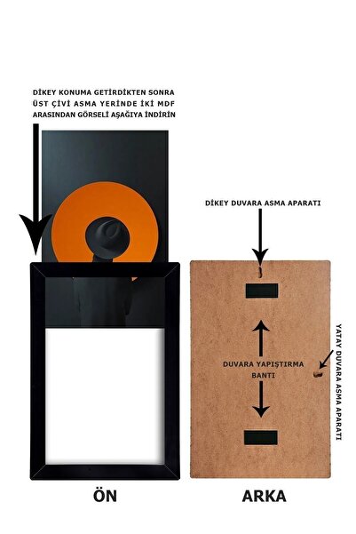 Genel Markalar 1o Adet A4 Siyah Pvcli 21x3o Sertifika Için Çerçeve Diploma Için Çerçeve Belge Için Çerçeve