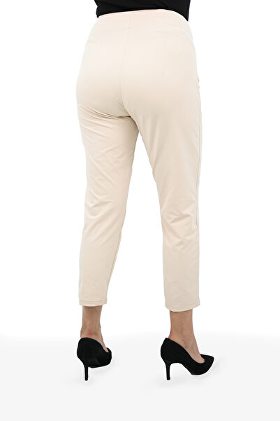 Koza Butik Women's Plus Size High Waist Classic Pants 6302-25