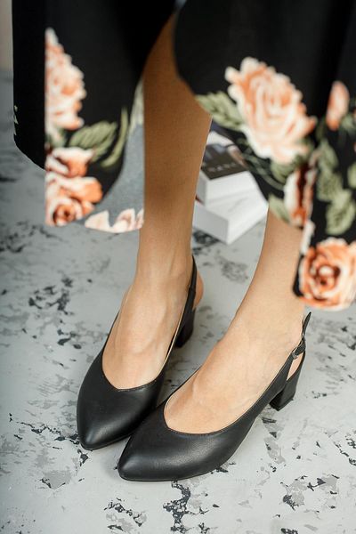 MUGGO Gzhw711 Garantiert Damen-Schuhe mit offenem Rücken, klassischer Alltagsstil, stilvolle und bequeme Schuhe mit Absatz