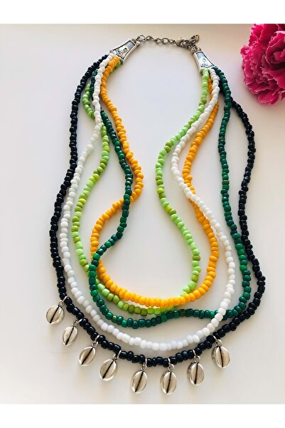 ACAR TAKI OTANTİK BONCUKLU KOLYE 4E91BFA4