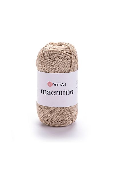Yarnart Macrame - Μακραμέ Χειροποίητο Νήμα Πλεξίματος Sand Beige-166