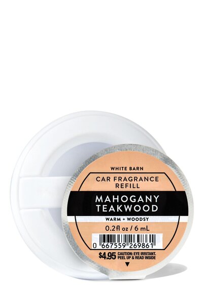 Bath & Body Works Mahogany Teakwood Araba Kokusu Yedeği 6 mL