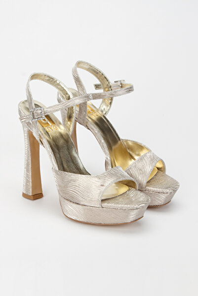 UYEGE Γυναικεία βραδινά παπούτσια φορέματος σειράς MABEYN High Platform Gold