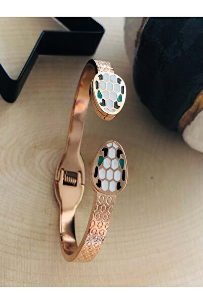 ACAR TAKI مشبك فولاذي موديل روز رينك ييلان 316L3848