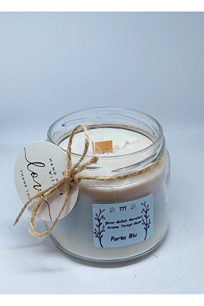 Porta blu Bolluk Ve Bereket Aromaterapi Mum 777 Yeni Yıl , Yılbaşı Hediyesi