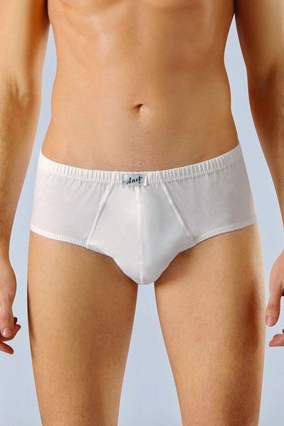 Anıt 5 τεμάχια, ανδρικό slip 100% βαμβάκι (Beniçe White)